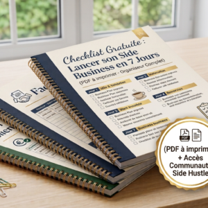 Checklist Gratuite : Lancer son Side Business en 7 Jours (PDF à imprimer)
