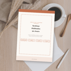 Système Habitudes 90 Jours — Journal d’Ancrage, Routines & Suivi (PDF A4 à imprimer)