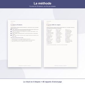 Vide-Tête du Dimanche à Imprimer — 20 Minutes par Semaine pour Sortir Tout Ce Qui Traîne dans la Tête