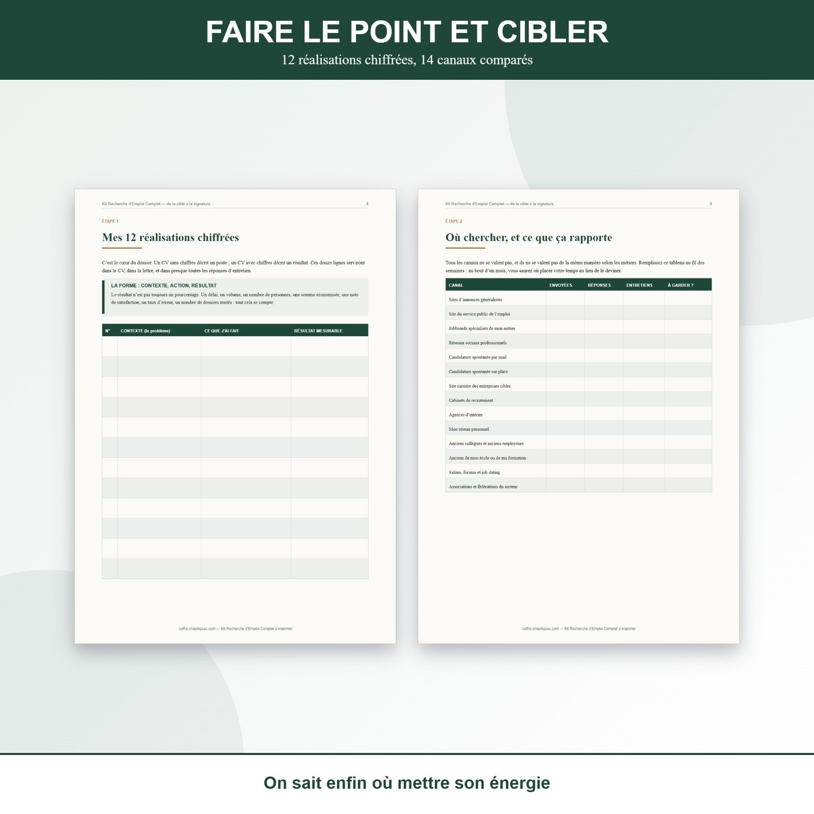 kit recherche emploi a imprimer 2 kit recherche emploi a imprimer 2