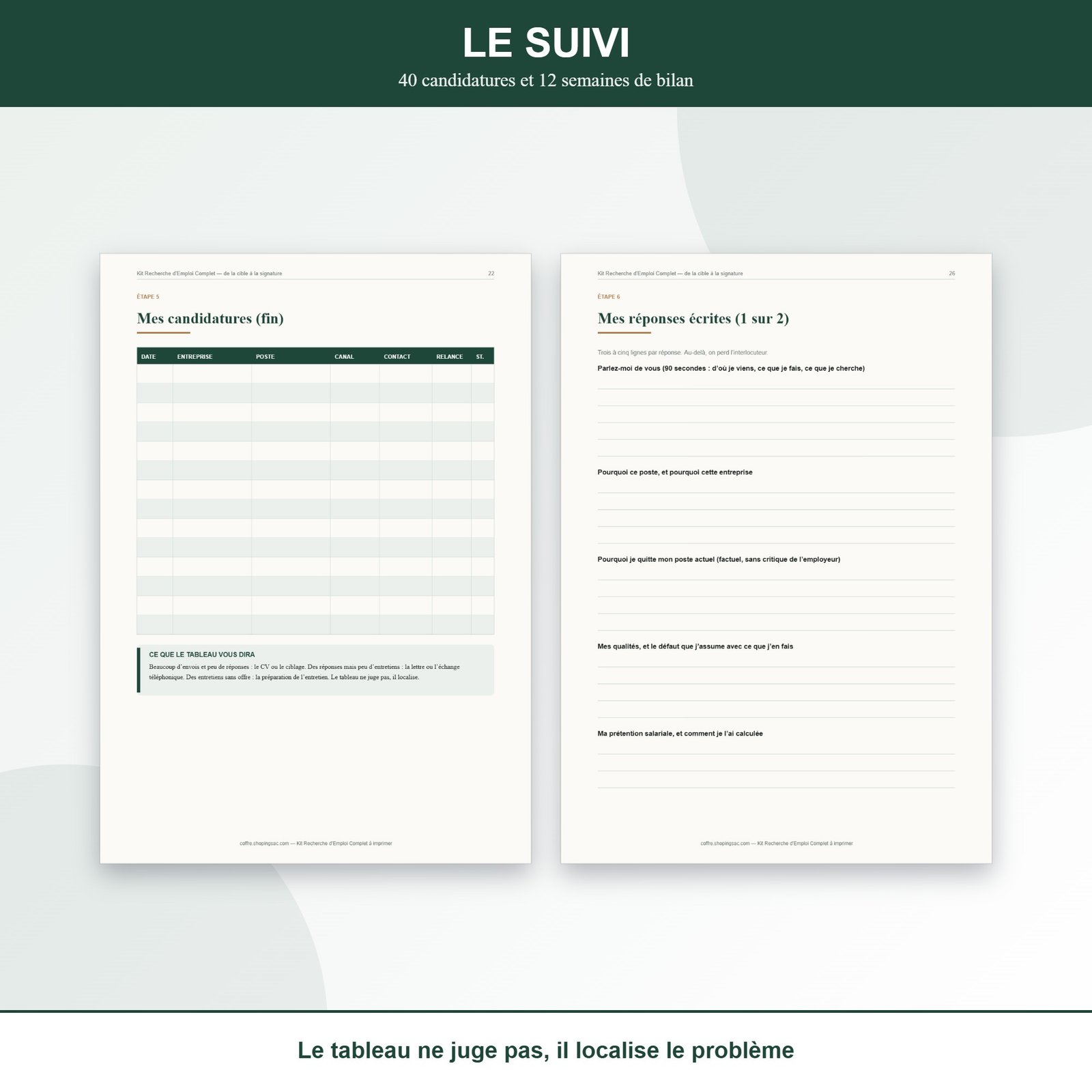 kit recherche emploi a imprimer 5 kit recherche emploi a imprimer 5